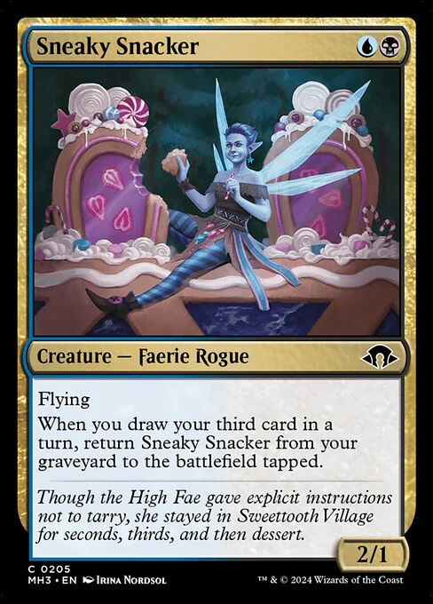 Sneaky Snacker (205) (Foil) - Modern Horizons 3
