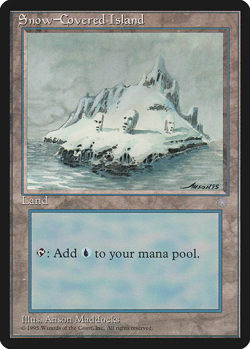 Snow-Covered Island (371) - Ice Age
