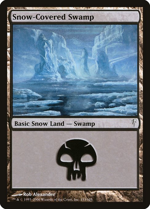 Snow-Covered Swamp (153) - Coldsnap