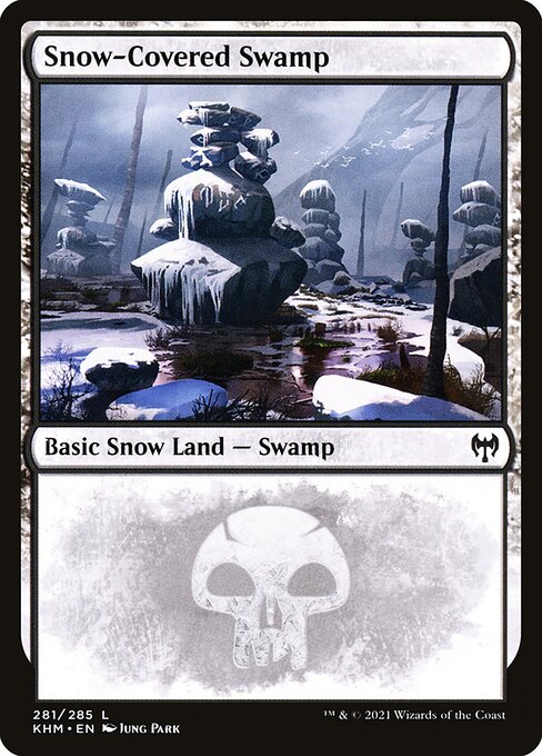 Snow-Covered Swamp (281) (Foil) - Kaldheim