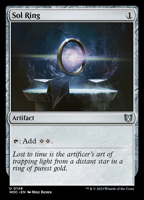 Sol Ring (149) - Wilds of Eldraine Commander