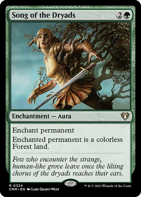 Song of the Dryads (324) - Commander Masters