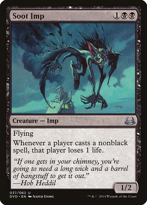 Soot Imp (37) - Duel Decks Anthology: Divine vs. Demonic