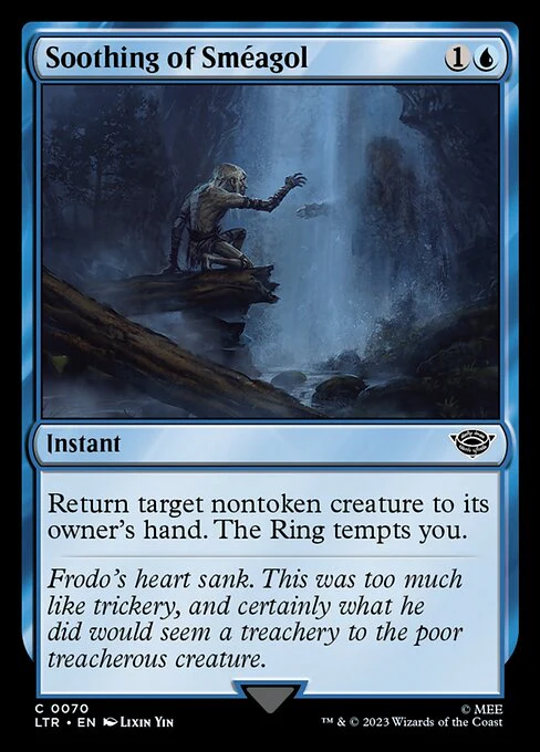 Soothing of Sméagol (70) (Foil) - The Lord of the Rings: Tales of Middle-earth