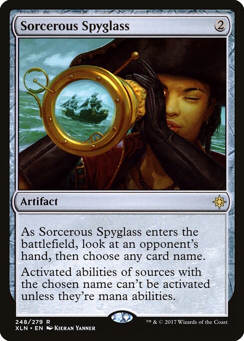 Sorcerous Spyglass (248) - Ixalan