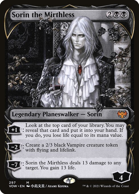 Sorin the Mirthless (297) - SHOWCASE - Innistrad: Crimson Vow