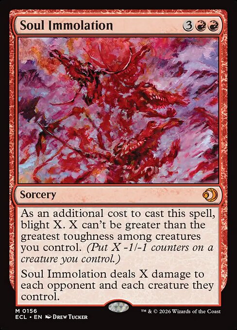 Soul Immolation (156) (Foil) - Lorwyn Eclipsed