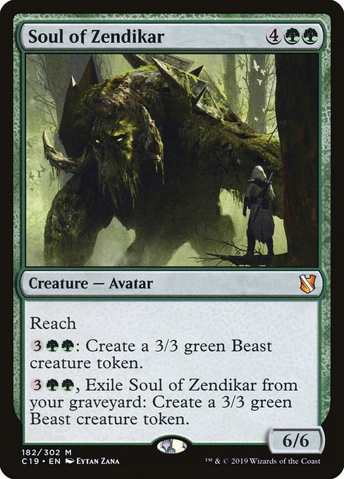 Soul of Zendikar (182) - Commander 2019