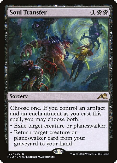 Soul Transfer (122) - Kamigawa: Neon Dynasty