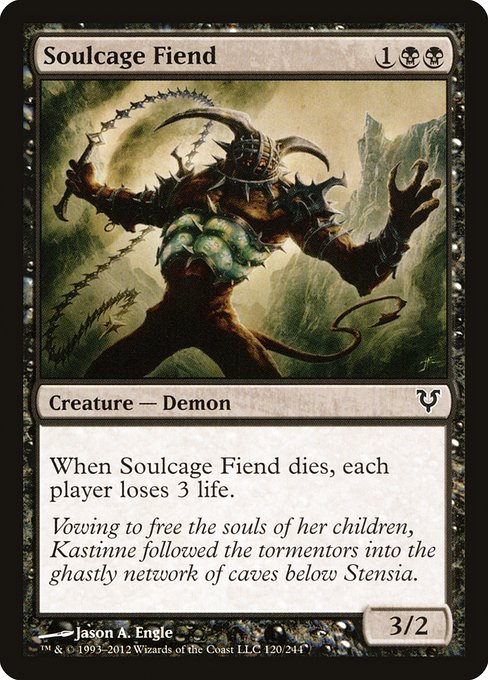 Soulcage Fiend (120) (Foil) - Avacyn Restored
