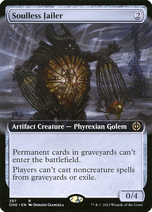 Soulless Jailer (397) - EXTENDED ART (Foil) - Phyrexia: All Will Be One