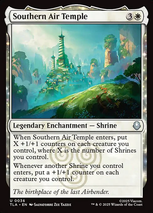 Southern Air Temple (36) (Foil) - Avatar: The Last Airbender