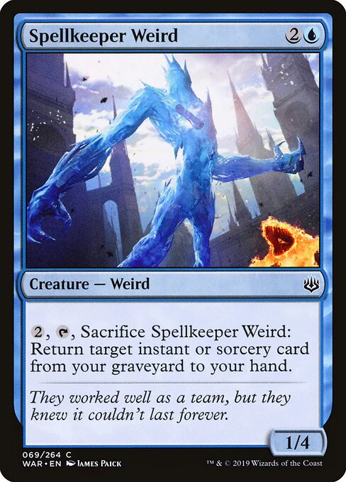 Spellkeeper Weird (69) (Foil) - War of the Spark