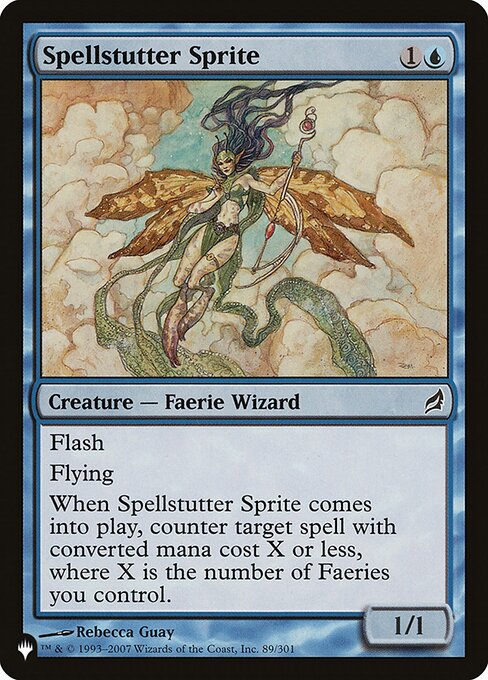 Spellstutter Sprite (LRW-89) - The List