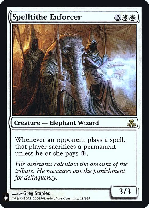 Spelltithe Enforcer (GPT-18) (Foil) - The List