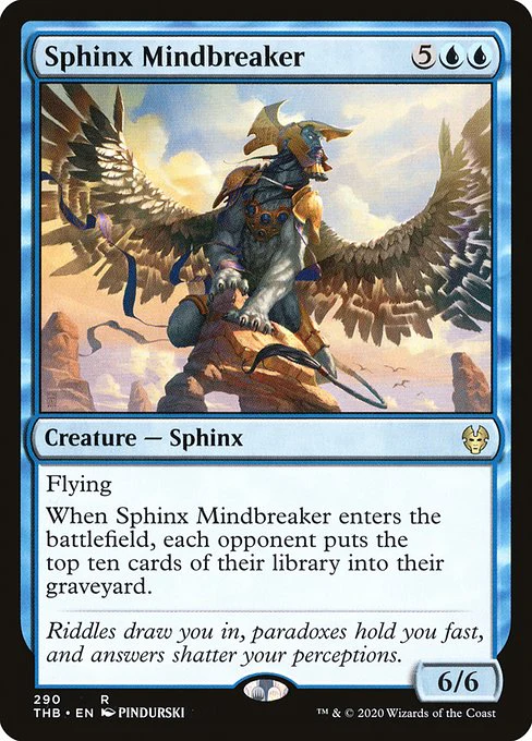 Sphinx Mindbreaker (290) - Theros Beyond Death