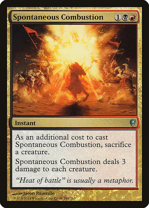 Spontaneous Combustion (194) (Foil) - Conspiracy