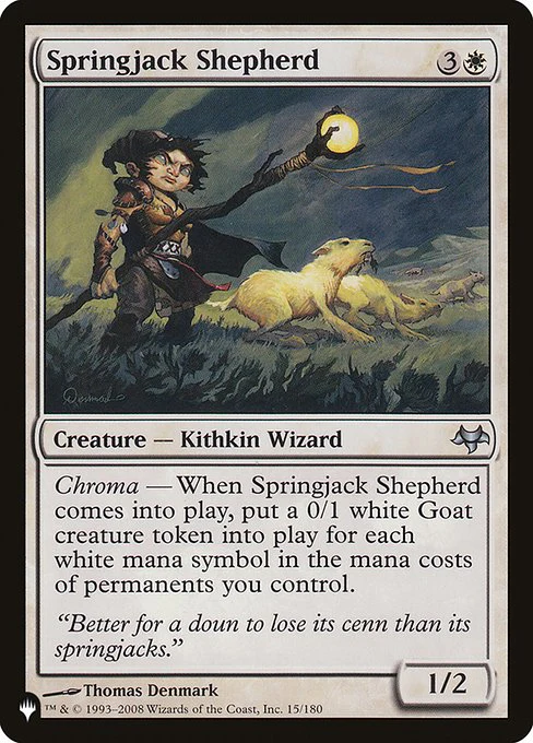 Springjack Shepherd (EVE-15) (Foil) - The List