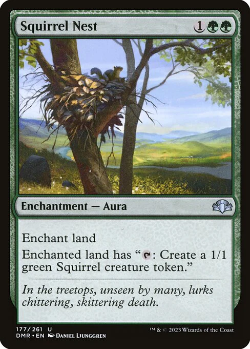 Squirrel Nest (177) - Dominaria Remastered