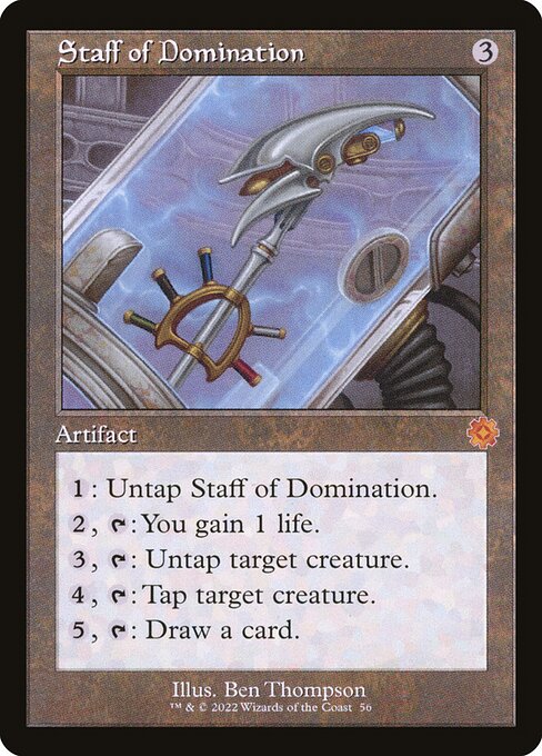 Staff of Domination (56) - The Brothers' War Retro Artifacts