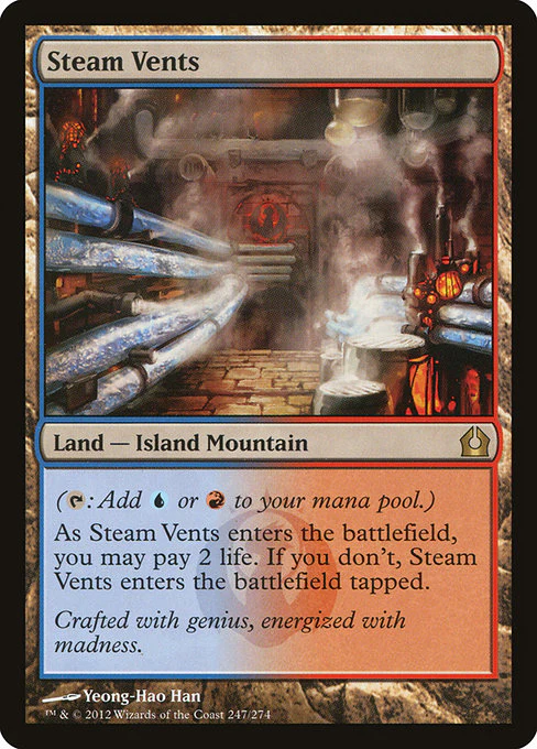 Steam Vents (247) - Return to Ravnica