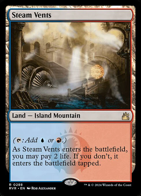 Steam Vents (288) - Ravnica Remastered