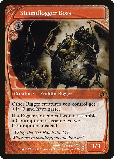 Steamflogger Boss (121) (Foil) - Future Sight