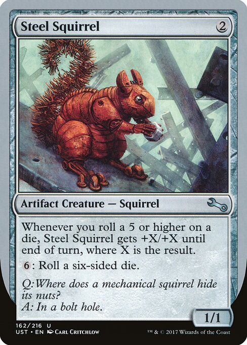 Steel Squirrel (162) (Foil) - Unstable