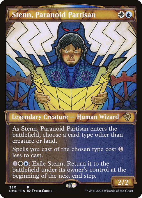 Stenn, Paranoid Partisan (320) - SHOWCASE (Foil) - Dominaria United