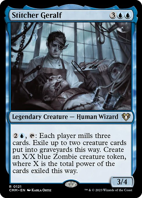 Stitcher Geralf (121) - Commander Masters
