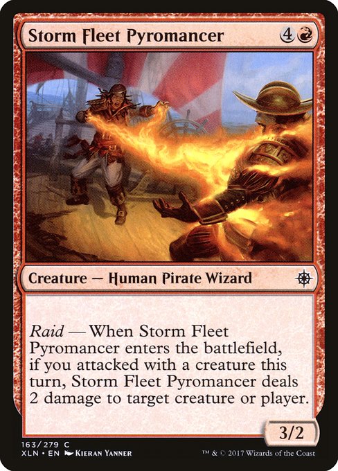 Storm Fleet Pyromancer (163) (Foil) - Ixalan