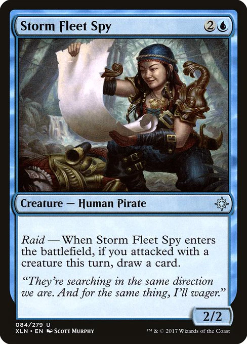 Storm Fleet Spy (84) (Foil) - Ixalan