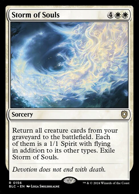 Storm of Souls (156) - Bloomburrow Commander