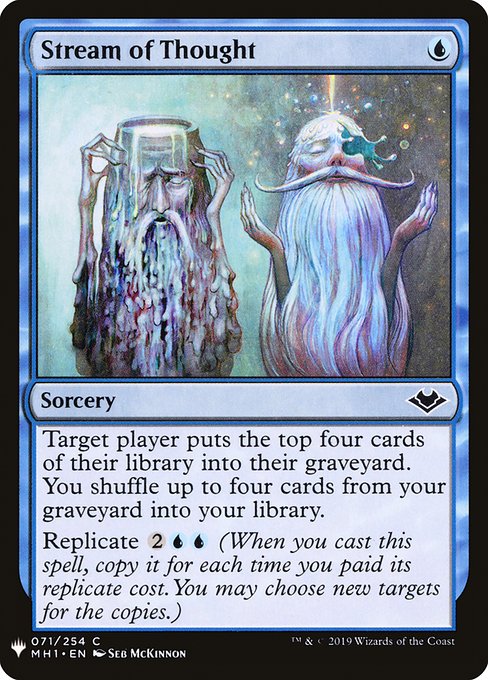 Stream of Thought (MH1-71) - The List