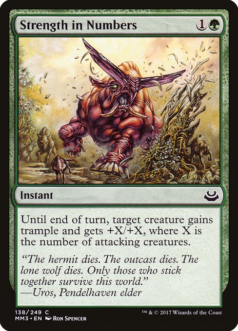 Strength in Numbers (138) - Modern Masters 2017