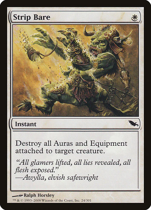 Strip Bare (24) (Foil) - Shadowmoor