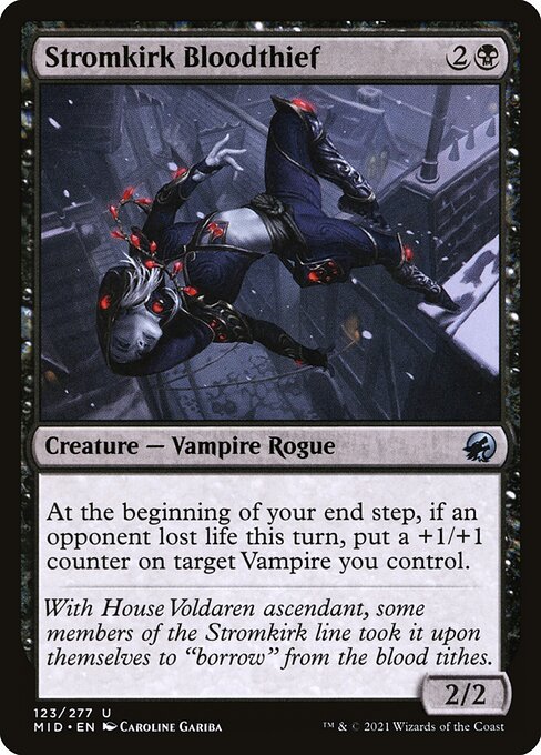Stromkirk Bloodthief (123) (Foil) - Innistrad: Midnight Hunt
