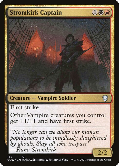 Stromkirk Captain (157) - Crimson Vow Commander