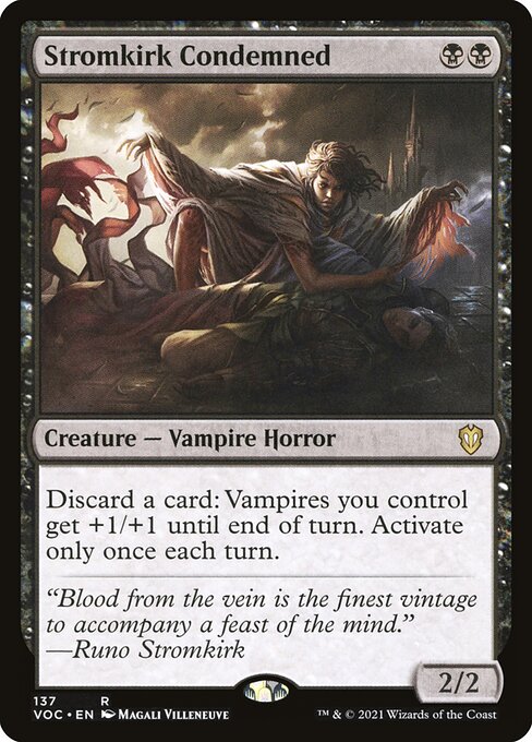 Stromkirk Condemned (137) - Crimson Vow Commander