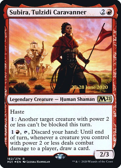 Subira, Tulzidi Caravanner (162s) (Foil) - Core Set 2021 Promos