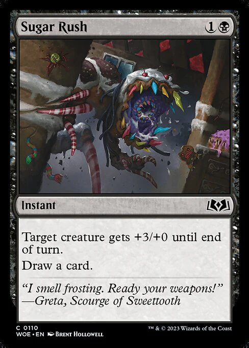 Sugar Rush (110) (Foil) - Wilds of Eldraine