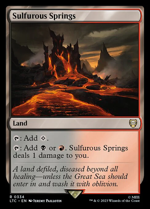 Sulfurous Springs (334) - Tales of Middle-earth Commander