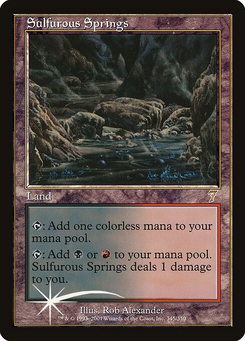 Sulfurous Springs (345★) - Seventh Edition