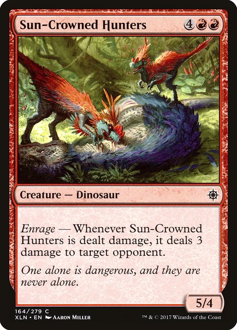 Sun-Crowned Hunters (164) - Ixalan