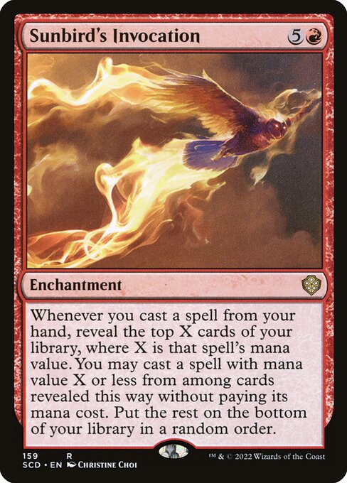 Sunbird's Invocation (159) - Starter Commander Decks