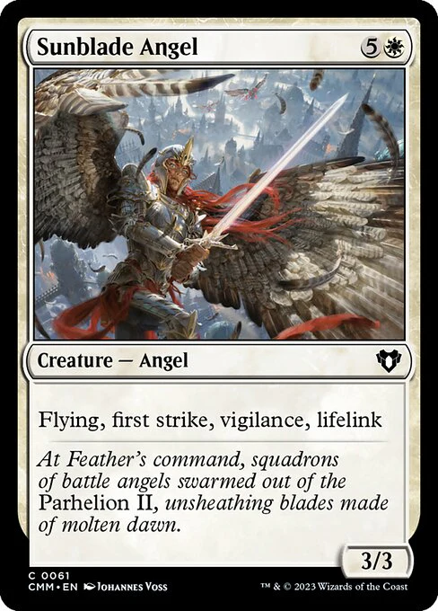 Sunblade Angel (61) - Commander Masters