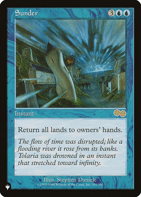 Sunder (USG-101) - The List