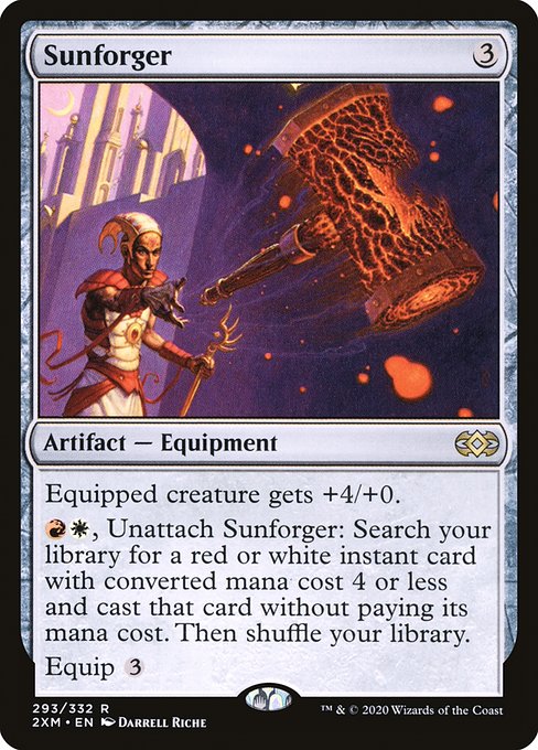 Sunforger (293) (Foil) - Double Masters