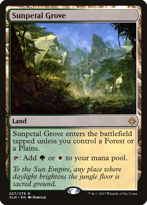 Sunpetal Grove (257) - Ixalan