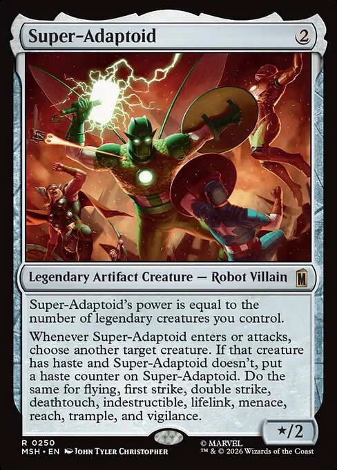 Super-Adaptoid (250) (Foil) - Marvel Super Heroes